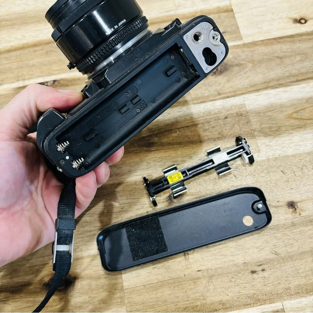 Nikon F-501 Black SLR Camera with 50mm Lens
